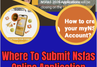 Where To Submit Nsfas Online Application Form 2026/2027