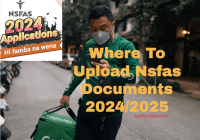 Upload Nsfas Documents 2024