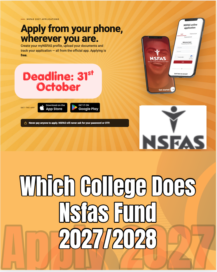 Which College Does Nsfas Fund 2027/2028