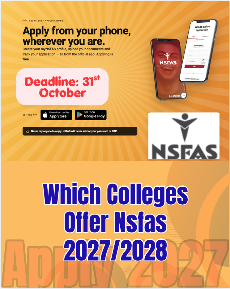 Which Colleges Offer Nsfas 2027/2028