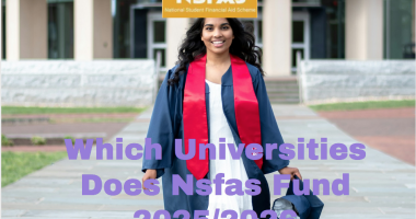 Universities Nsfas Fund for 2025/2026