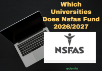 Which Universities Does Nsfas Fund 2026/2027