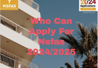 Who Can Apply For Nsfas 2024