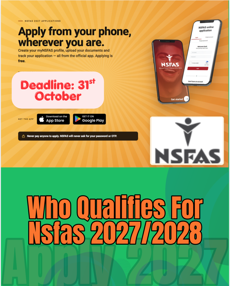Who Qualifies For Nsfas 2027/2028