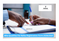 Who Qualifies For Nsfas Registration Form 2026:2027