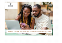 NSFAS Online Application 2026 /2027 Opening Date