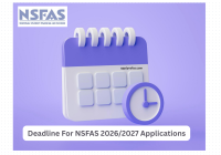 Deadline For NSFAS 2026/2027 Applications