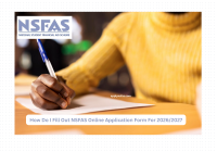 How Do I Fill Out NSFAS Online Application Form For 2026:2027