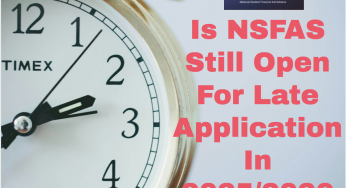 Is NSFAS Still Open For Late Application In 2025/2026