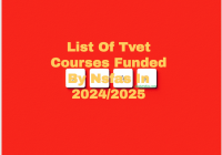 Courses Funded By Nsfas In 2024/2025