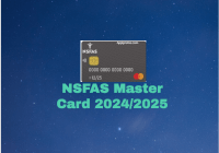 NSFAS Master Card 2024