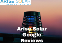 Arise Solar Google Reviews