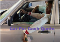 Car For Cash Quote