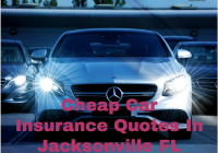 Car Insurance Quotes In Jacksonville FL