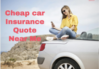 Cheap car Insurance Quote
