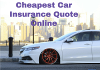 Car Insurance Quote Online