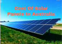 Cost Of Solar Panels In Australia