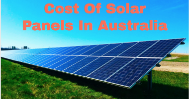 Cost Of Solar Panels In Australia