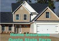 Home Insurance Quote State Farm