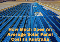 How Much Does An Average Solar Panel Cost