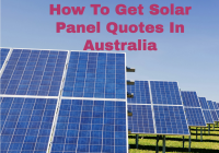 Get Solar Panel Quotes In Australia
