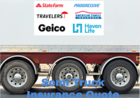 Semi Truck Insurance Quote