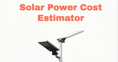Solar Power Cost Estimator