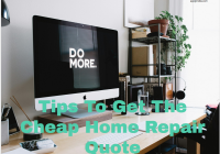 Cheap Home Repair Quote