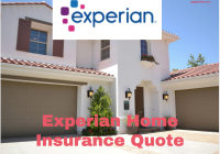 Experian Home Insurance Quote