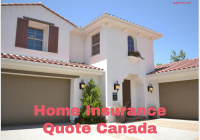 Home Insurance Quote Canada