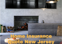 Home Insurance Quote New Jersey