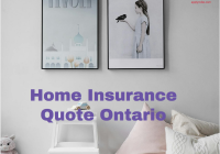 Home Insurance Quote Ontario