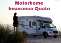 Motorhome Insurance Quote