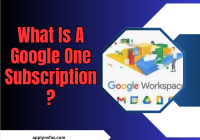 What Is A Google One Subscription?