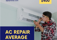 AC Repair Average Cost