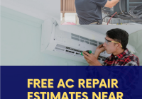 Free AC Repair Estimates Near Me