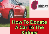 How To Donate A Car To The Kidney Foundation