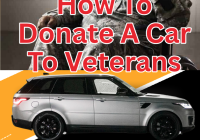 How To Donate A Car To Veterans