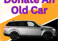 How To Donate An Old Car
