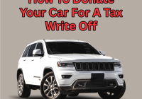 How To Donate Your Car For A Tax Write Off
